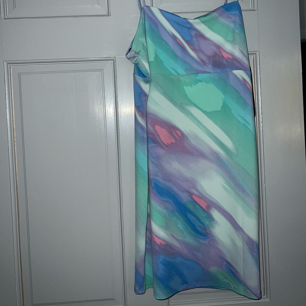 The dye mini dress